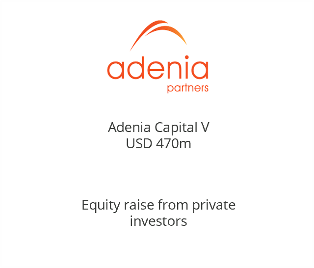 fundraising of Adenia Capital V